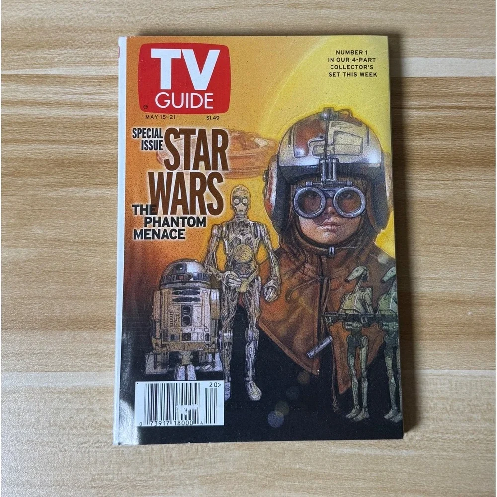TV Guide Magazine Special Star Wars The Phantom Menace May 15-21 1999